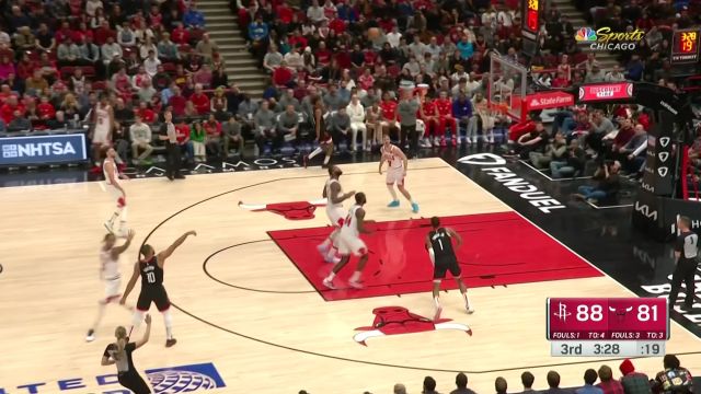 【2022年12月27日 火箭vs公牛集锦】老火箭最后荣光！圆脸登哥强势突破+追身超远三分