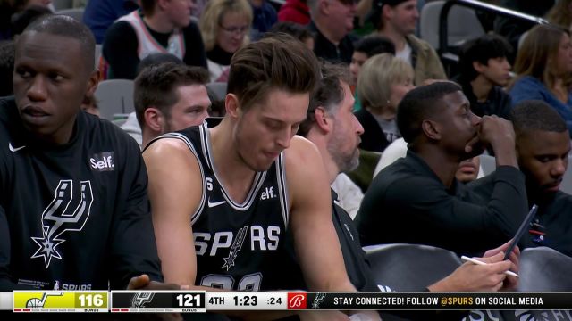 【2022年12月27日】NBA常规赛：爵士vs马刺中文解说全场回放