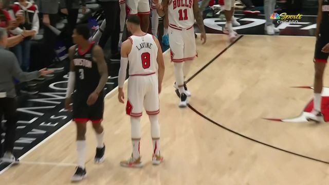 【2022年12月27日 火箭vs公牛集锦】就是这么神奇！拉文拧着身子飚中中场压哨反超三分