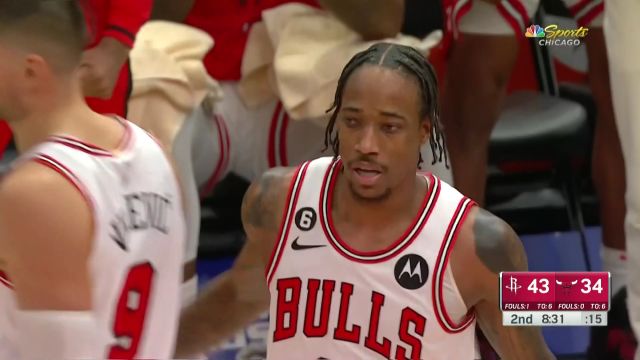 【2022年12月27日 火箭vs公牛集锦】灵动节奏千变万化！德罗赞真真假假让人难以招架