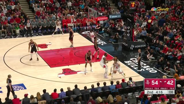 【2022年12月27日 火箭vs公牛集锦】两人彻底杠上了！格林与多森姆火力全开三分反复对飚