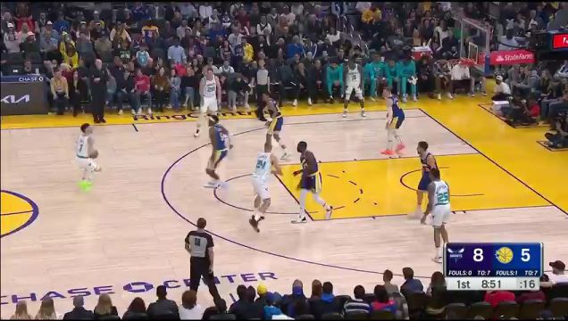 【2022年12月28日】黄蜂vs勇士第1节中文解说回放