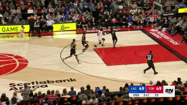 【2022年12月28日 快船vs猛龙集锦】守卫篮下寸土必争！乔治上篮遭血帽 小卡拒绝阿奴诺比暴扣