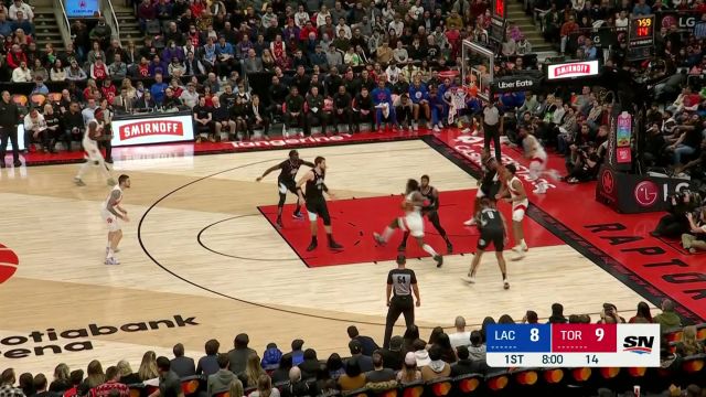 【2022年12月28日 快船vs猛龙集锦】小卡威力不减当面送封盖 反击再助乔治命中追身三分