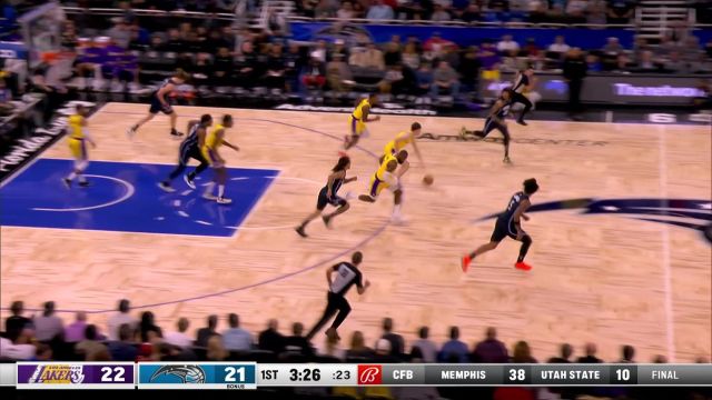 【2022年12月28日】NBA常规赛：湖人vs魔术第1节中文解说回放