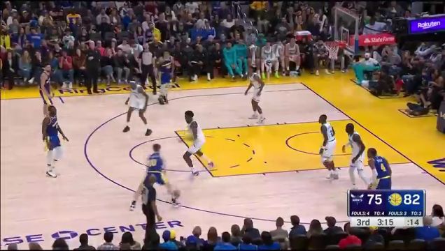 【2022年12月28日】黄蜂vs勇士第3节中文解说回放