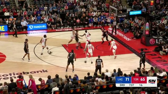 【2022年12月28日 快船vs猛龙集锦】终于等到你！乔治突破吸引围剿助飞祖巴茨