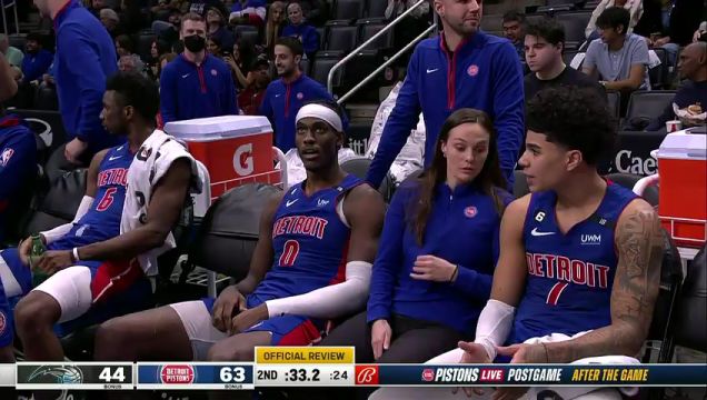 【2022年12月29日】NBA常规赛：魔术vs活塞第2节 英文解说回放