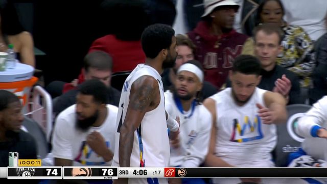 【2022年12月29日】篮网vs老鹰第3节中文解说回放