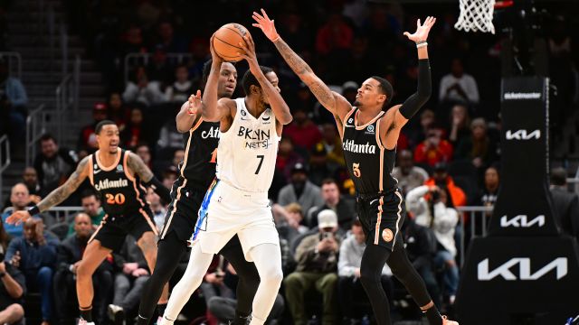 【2022年12月29日 篮网vs老鹰集锦】篮网108-107老鹰 欧杜合砍54分篮网力擒老鹰豪取10连胜