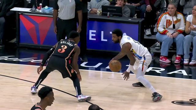 【2022年12月29日 篮网vs老鹰集锦】难度系数五颗星 欧文闪转腾挪滞空上篮打进还有加罚