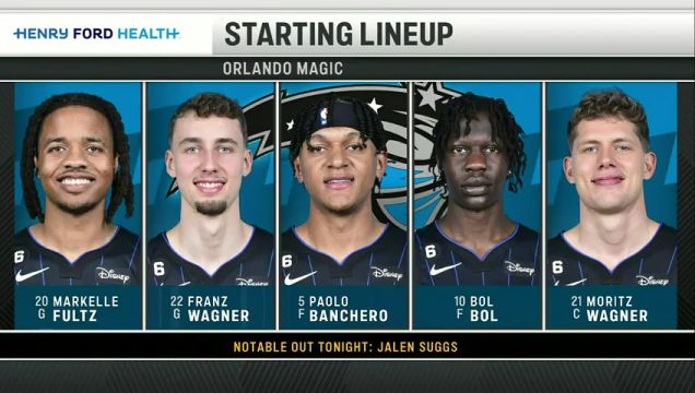 【2022年12月29日】NBA常规赛：魔术vs活塞第 英文解说全场回放