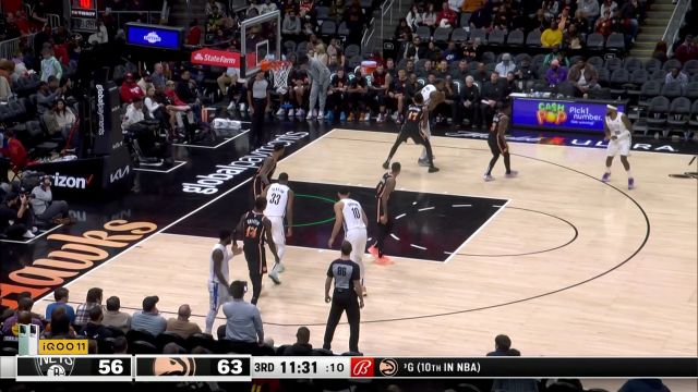 【2022年12月29日 篮网vs老鹰集锦】一个眼神你就懂！杜兰特炮弹直传连线克拉克斯顿双臂灌篮