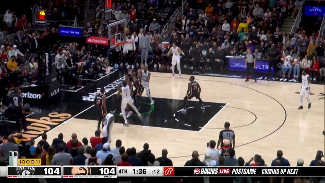 【2022年12月29日 篮网vs老鹰集锦】这就是死神的统治力！杜兰特窒息时刻两记关键球杀死比赛