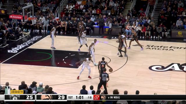 【2022年12月29日 篮网vs老鹰集锦】攻防转换教科书 穆雷灵活走位单挑欧文得手