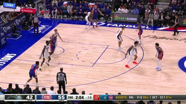 【2022年12月29日 魔术vs活塞集锦】这是什么弹簧腿？迪亚洛逆天滞空打成2+1