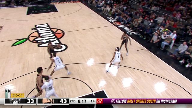 【2022年12月29日】篮网vs老鹰第2节中文解说回放