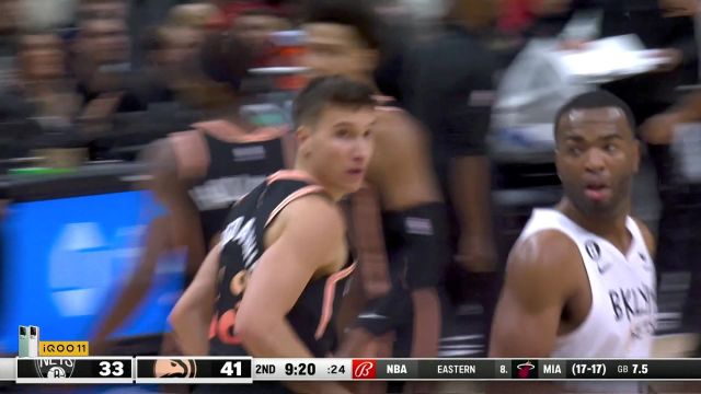 【2022年12月29日 篮网vs老鹰集锦】抓住失误推反击 福里斯特机警抢断助攻博格达滑翔劈扣