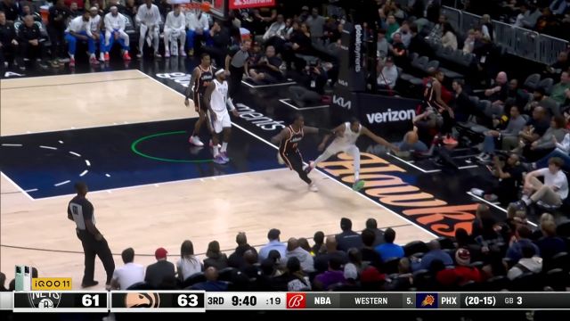 【2022年12月29日 篮网vs老鹰集锦】死神教你做事！杜兰特风驰电掣排球大帽摁下穆雷