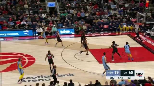 【2022年12月30日 灰熊vs猛龙集锦】千里之外上演华丽配合 莫兰特彩虹长传连线助飞威廉姆斯