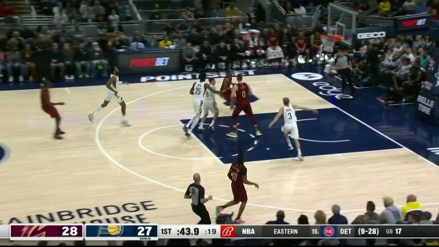 【2022年12月30日 骑士vs步行者集锦】反击利器！奥科罗脚下生风转换攻筐屡屡得手