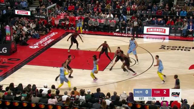 【2022年12月30日 灰熊vs猛龙集锦】灰熊119-106猛龙 灰熊六人上双兵不血刃战胜猛龙