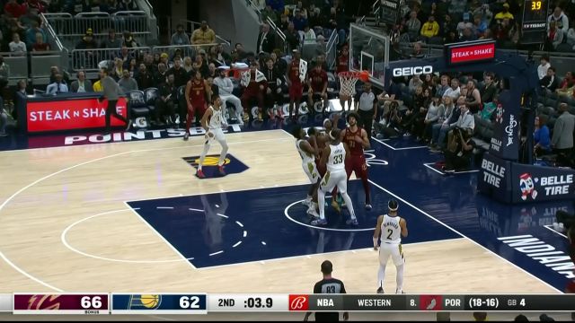 【2022年12月30日 骑士vs步行者集锦】防守第一球队也有走神一刻！中场最后一攻骑士大意失荆州