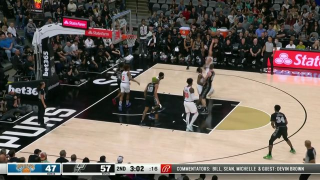 【2022年12月30日 尼克斯vs马刺集锦】不慌不忙细腻传导 布兰纳姆连线兰福德内线扣篮