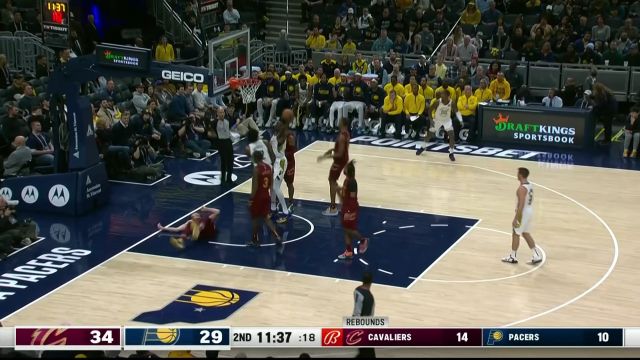 【2022年12月30日 骑士vs步行者集锦】大人 时代变了！老乐福连续舍身堵抢眼却连续被吹阻挡犯规