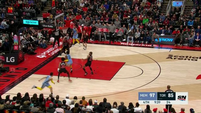 【2022年12月30日 灰熊vs猛龙集锦】飞身突破攻城拔寨 孔查尔单骑闯关以一敌二