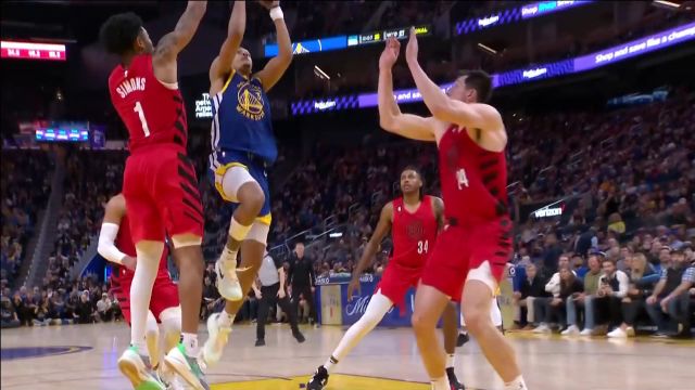 【2022年12月31日 开拓者vs勇士集锦】一挑五一挑五！普尔突然起速潇洒拉杆马踏敌营