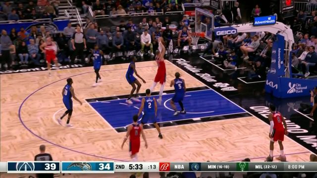 【2022年12月31日 奇才vs魔术集锦】独角兽冲起来！波神篮下吃饼暴扣打停魔术