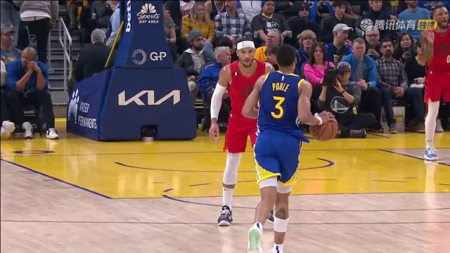 【2022年12月31日 开拓者vs勇士集锦】勇士接连打出招牌反击 普尔克莱各显其能得分内卷