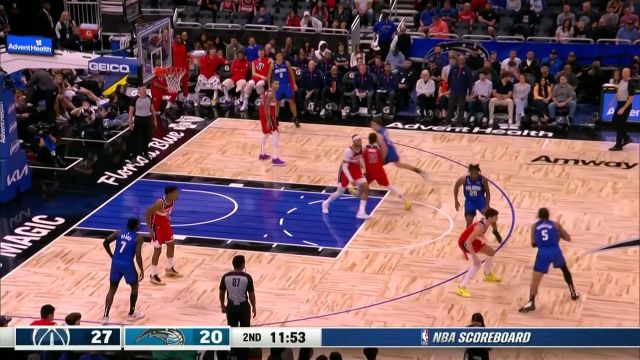 【2022年12月31日 奇才vs魔术集锦】别小看我的天赋！班凯罗抗着防守强杀篮下打成2+1