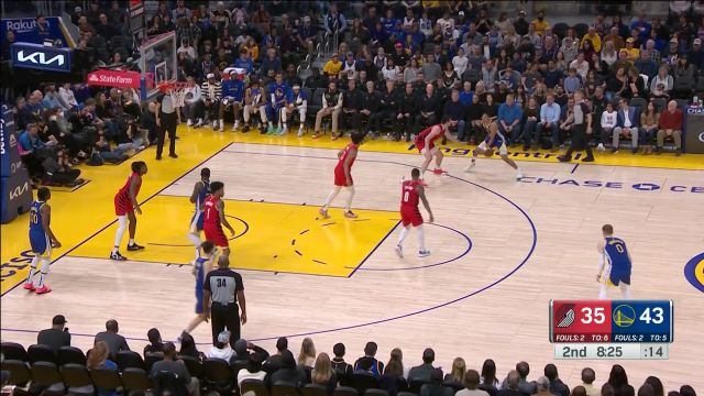 【2022年12月31日 开拓者vs勇士集锦】我就是库里！普尔与利拉德对飚超远三分二连击