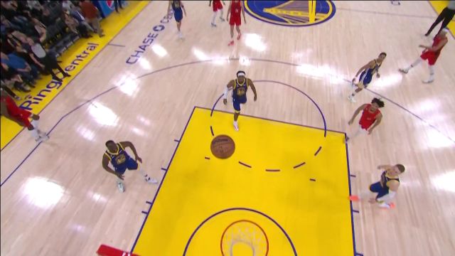 【2022年12月31日 开拓者vs勇士集锦】这就是利指导的自信来源！超远三分遗憾偏出 天赋怪夏普神兵天降补扣炸筐