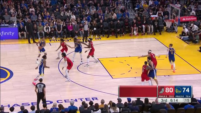 【2022年12月31日 开拓者vs勇士集锦】普尔vs开拓者集锦 爆砍41分 全场高能表现值回身价