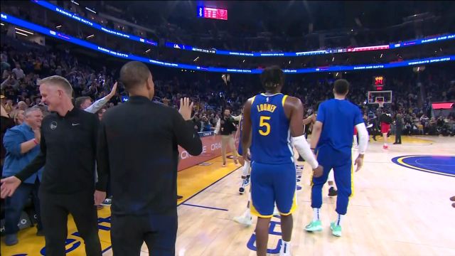 【2022年12月31日 开拓者vs勇士集锦】勇士人均神射手！杰罗姆半场压哨三分引库里疯狂舞蹈庆祝