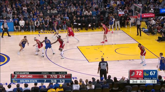 【2022年12月31日 开拓者vs勇士集锦】克莱vs开拓者集锦 全场31分 佛光再普照命中7记三分