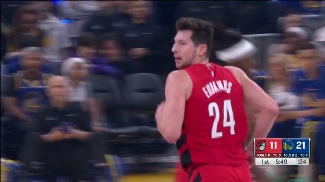 【2022年12月31日 开拓者vs勇士集锦】哈特追身封盖大帽格林 尤班克斯起飞送上流星灌篮