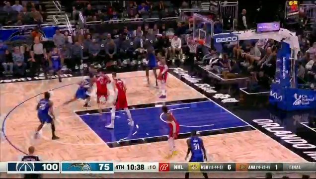 【2022年12月31日】NBA常规赛：奇才vs魔术第4节 英文解说回放