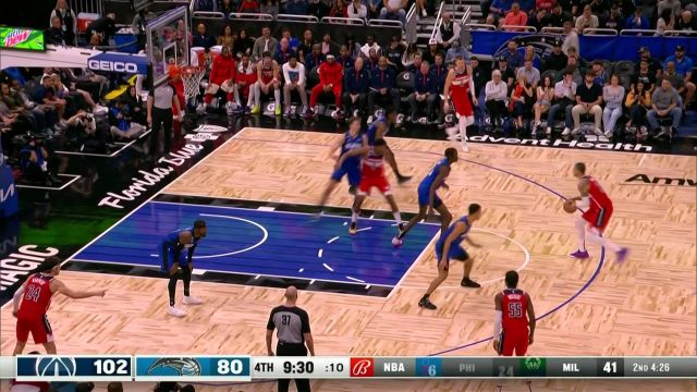 【2022年12月31日 奇才vs魔术集锦】手感说来就来！库兹马三分穿心出手后摇美如画