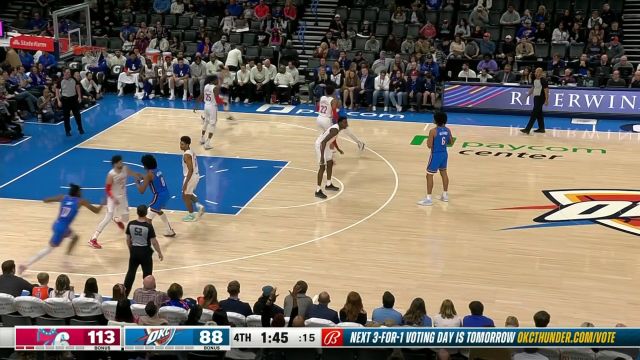 【2023年01月01日 76人vs雷霆集锦】终究是来得太晚了！威廉姆斯两记三分续命难阻失利