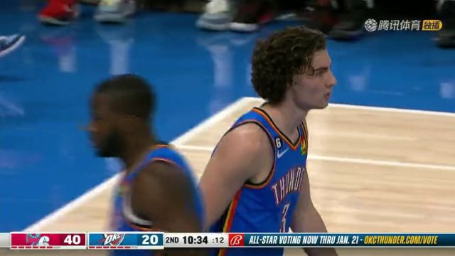 【2023年01月01日】费城vs雷霆第2节英文原声回放