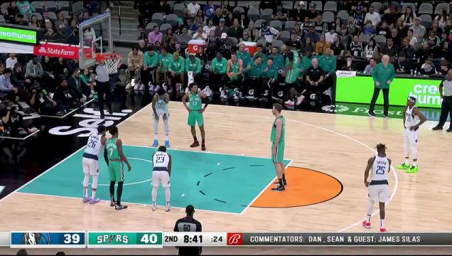 【2023年01月01日】独行侠vs马刺第2节中文解说回放