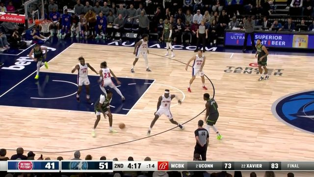 【2023年01月01日】活塞vs森林狼中文解说全场回放