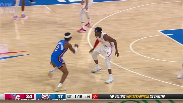 【2023年01月01日 76人vs雷霆集锦】天高任鸟飞！亚历山大直杀腹地暴力隔扣