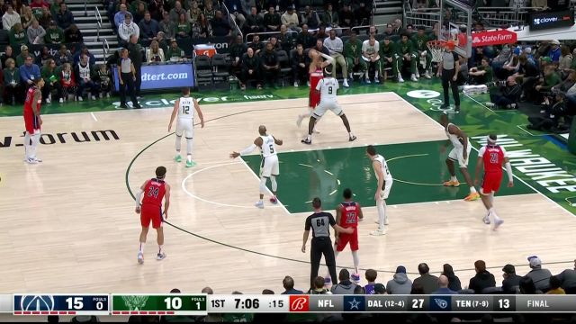 【2023年01月02日 奇才vs雄鹿集锦】一人可抵百万军！伊巴卡篮下筑墙防守密不透风