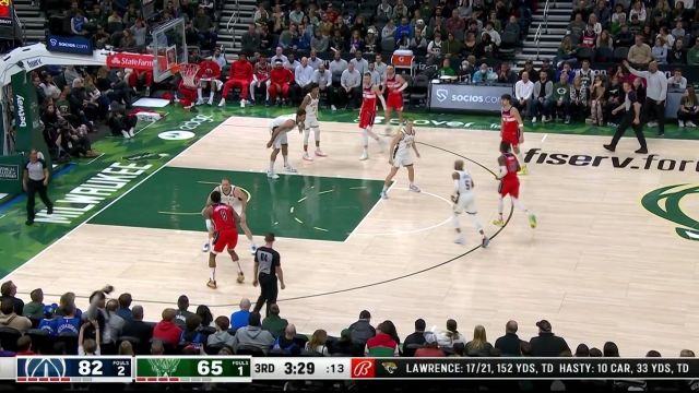 【2023年01月02日 奇才vs雄鹿集锦】蛇打七寸见招拆招！八寸垒完美发挥吨位和脚步优势