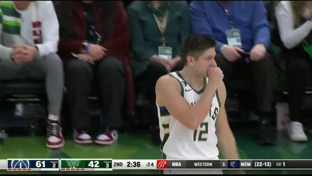 【2023年01月02日】NBA常规赛：奇才vs雄鹿第2节英文原声回放